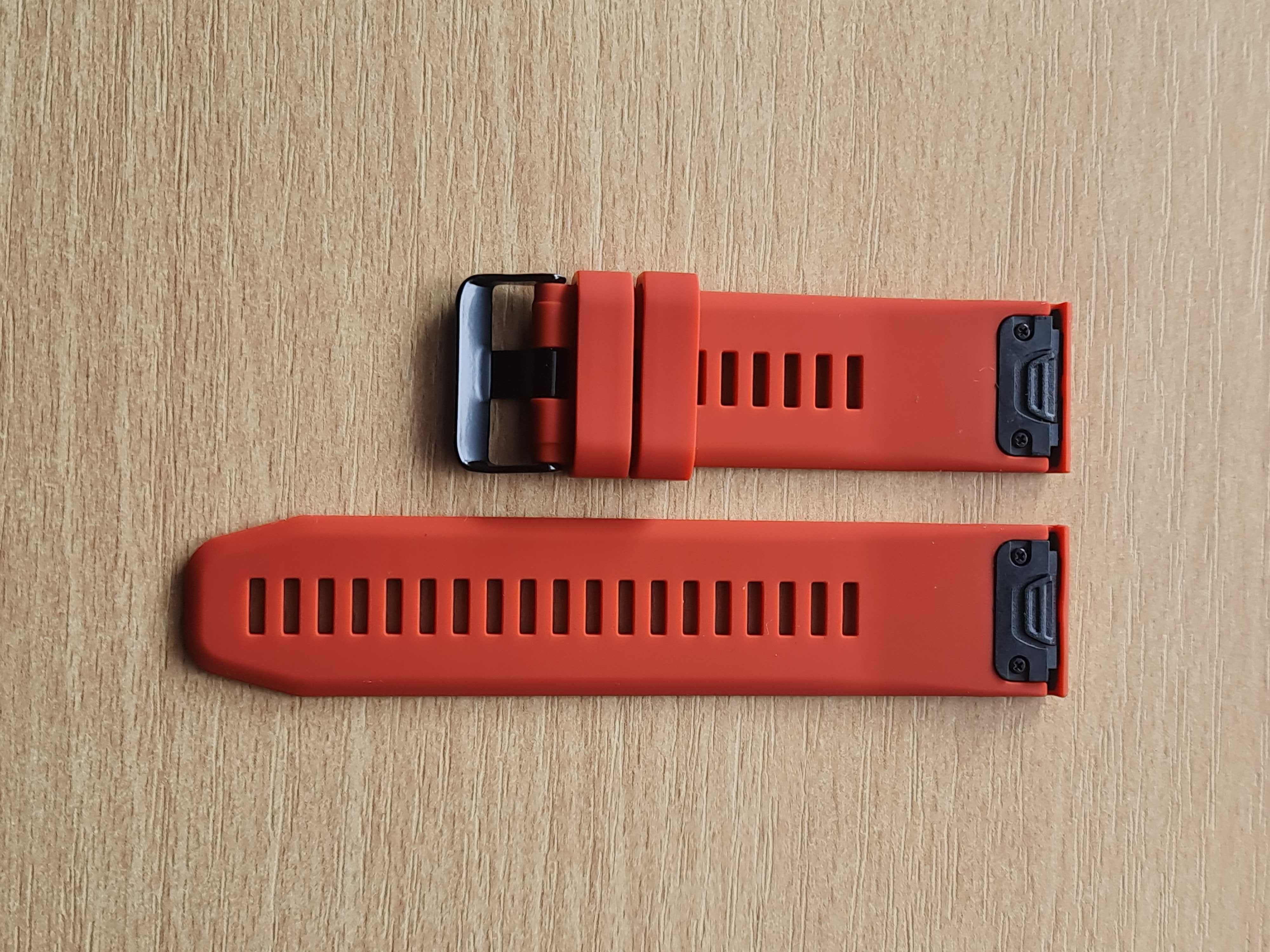 Czerwony pasek QuickFit 26 mm do zegarków Garmin