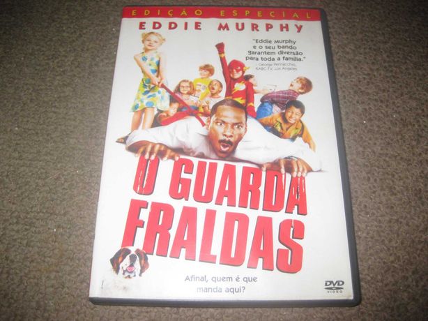 DVD "O Guarda-Fraldas" com Eddie Murphy