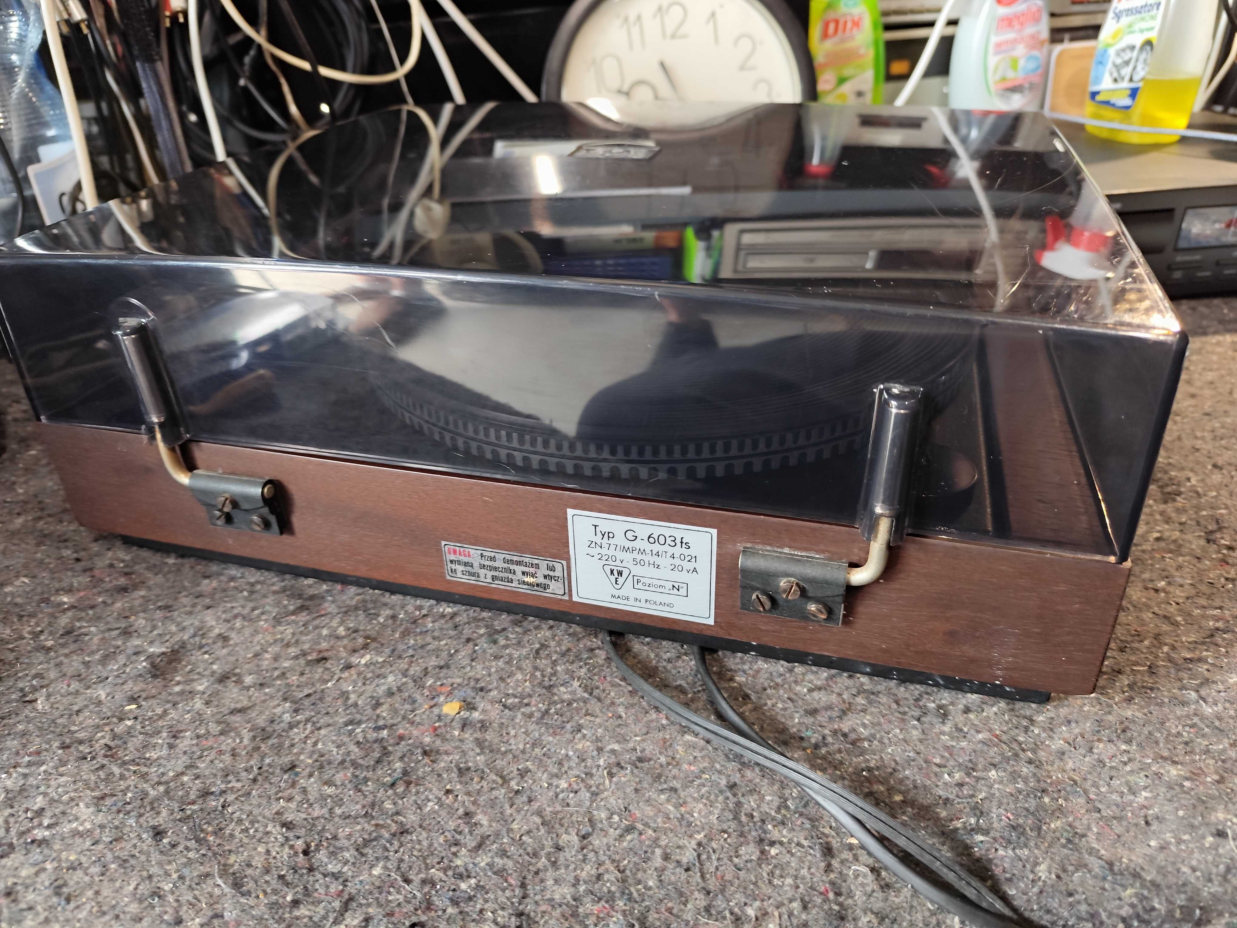 gramofon Bernard G-603 PRL! 1979r.
