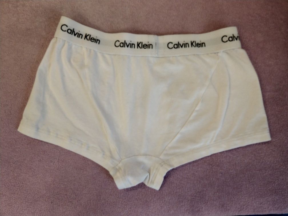 bokerki meskie Calvin Klein biale