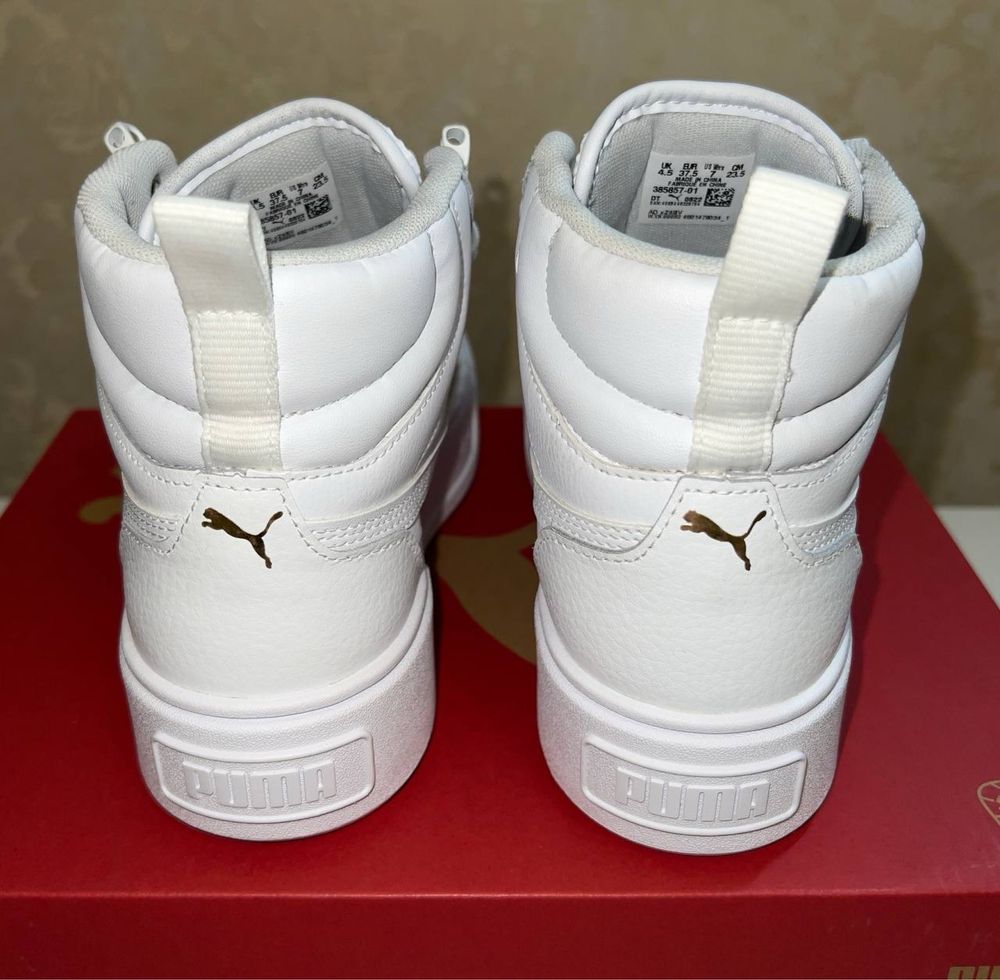 ІДЕАЛ! Кросівки жіночі Puma KARMEN MID 38585701 р. 37,5 (23,5 см) білі