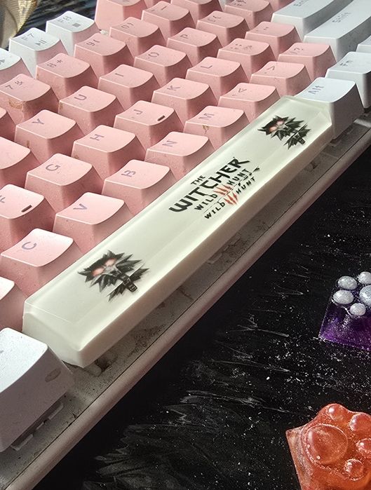 Spacja z Wiedźminem z efektem 3d  / keycap