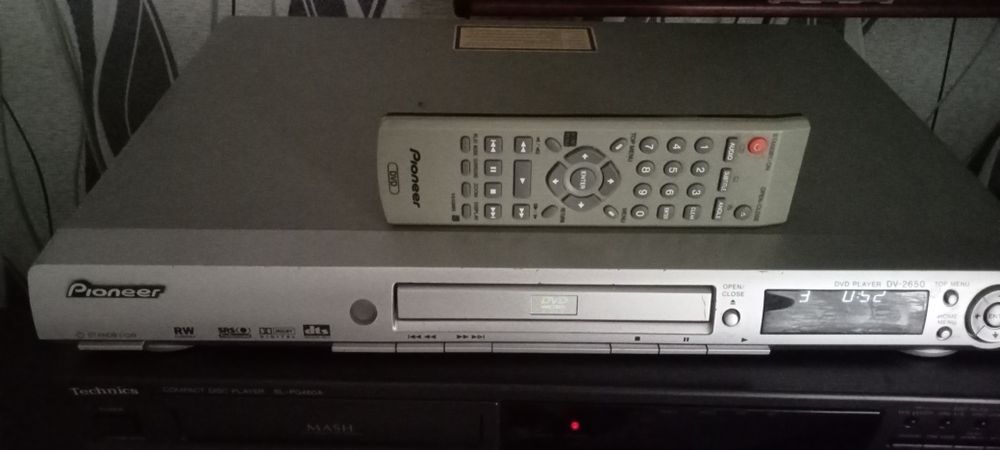 DVD Player-Pioneer DV-2650-S плеер