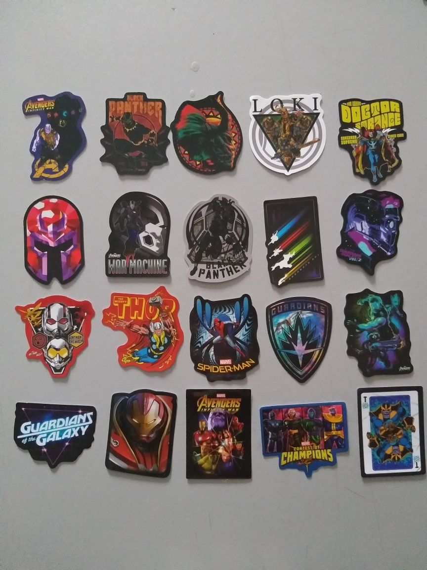 Стикер . Stickers . Наклейка. Наліпка.  Марвел. Marvel