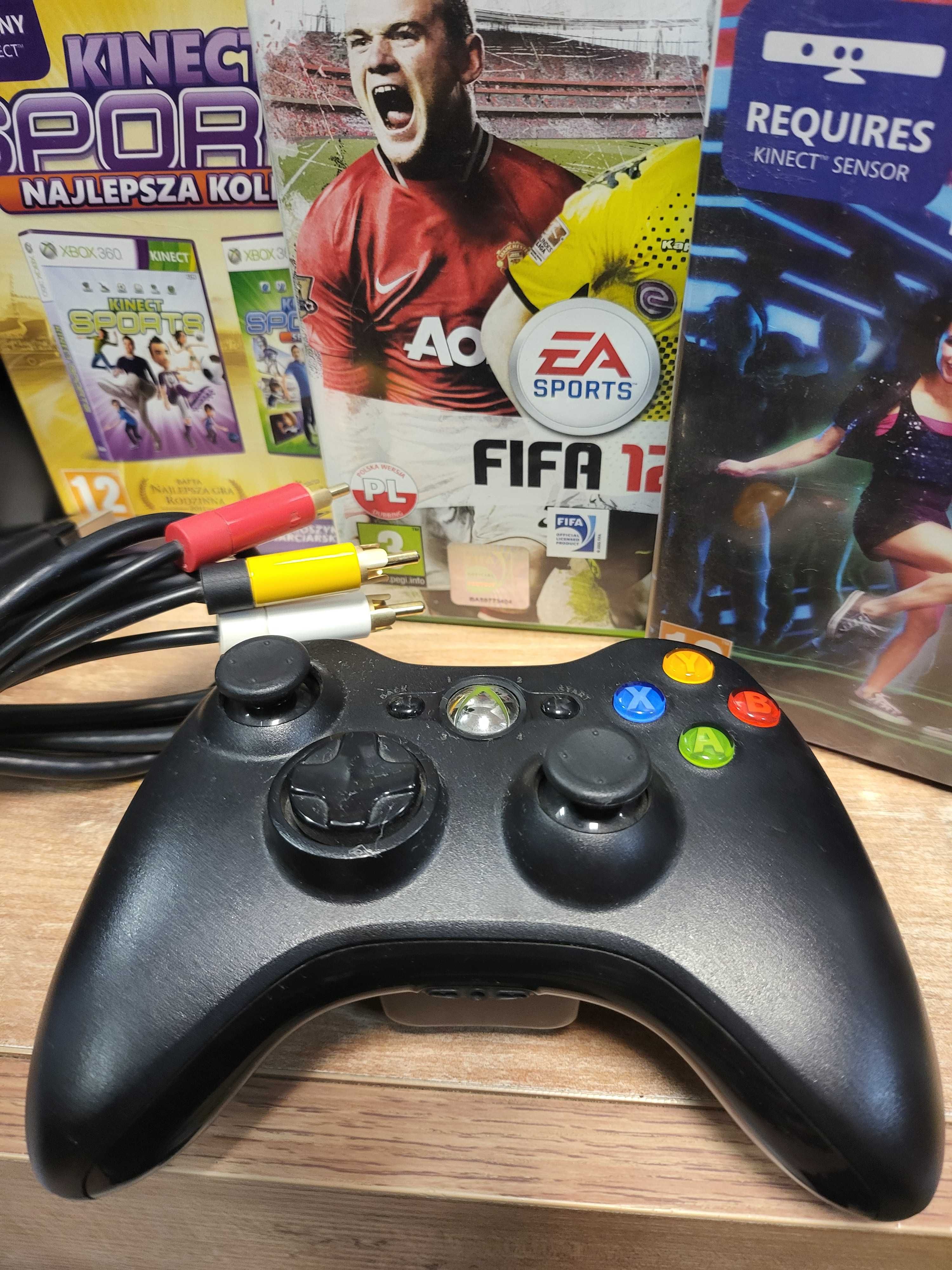 Konsola Xbox 360 Slim Kinect +Gry Prezent Wymiana SklepRetroWWA