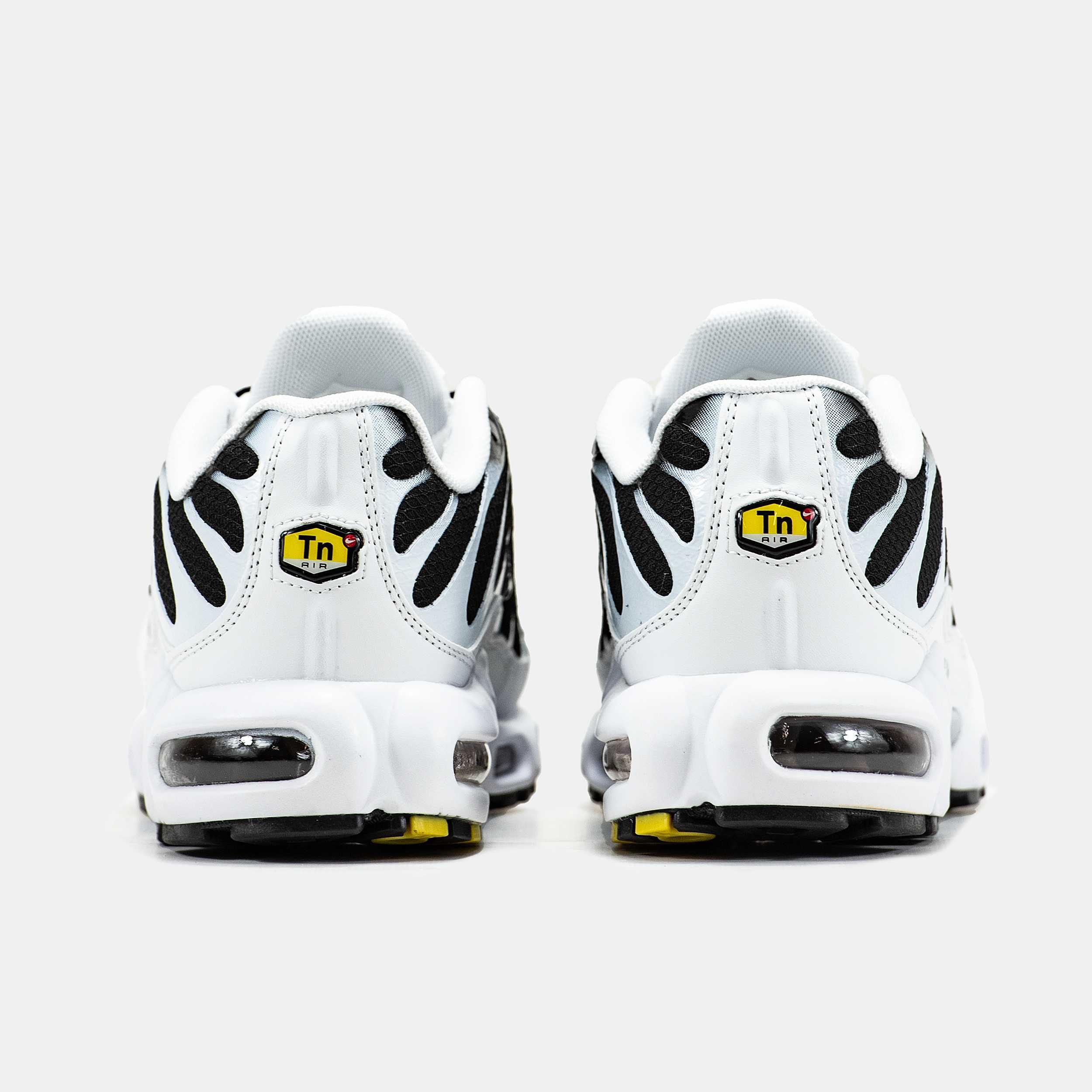 Nike Air Max TN Plus White Black кроссовки мужские найк тн (nike tn)