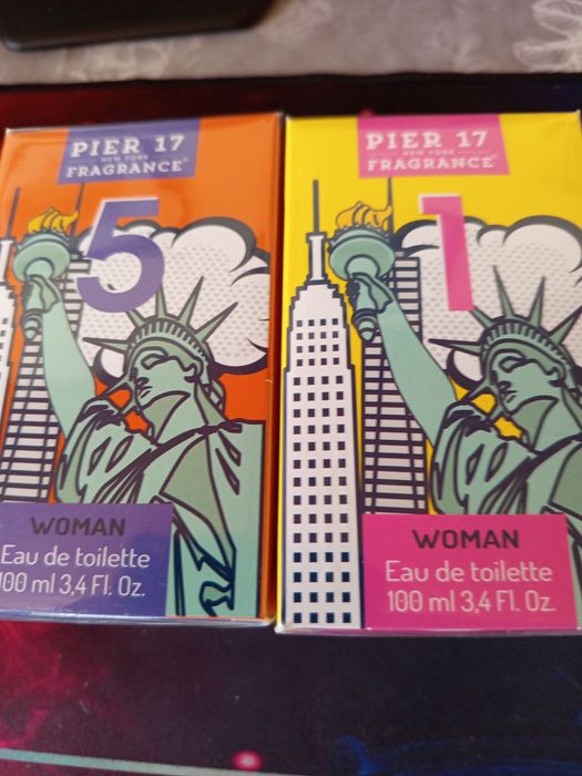 Woda toaletowa Piere  17 Fragrance 2 szt po100 ml.folia  nr 1 i 5
