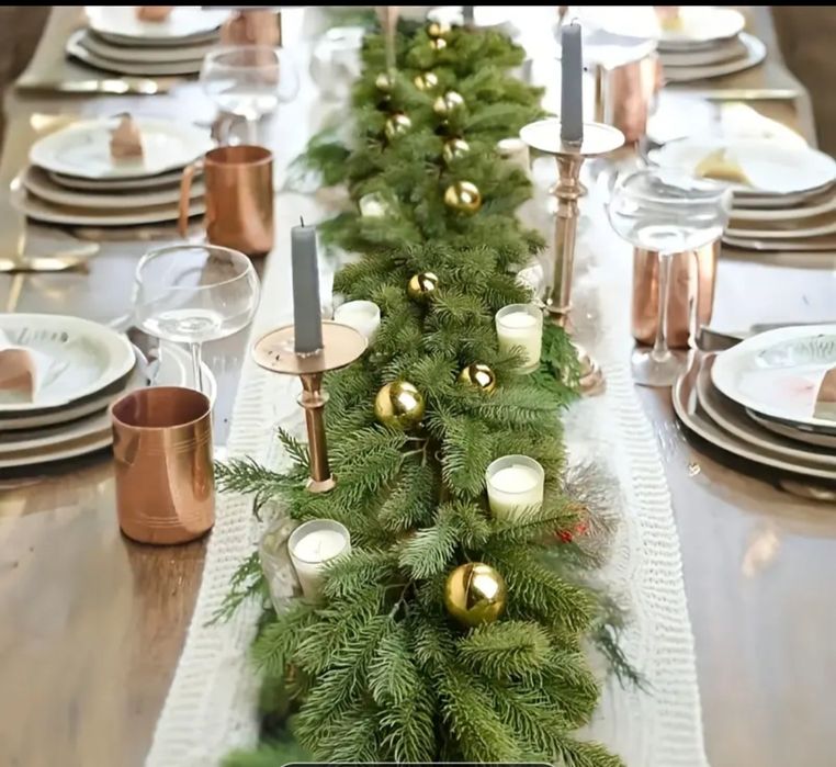 Хвойна гірлянда 198 см.