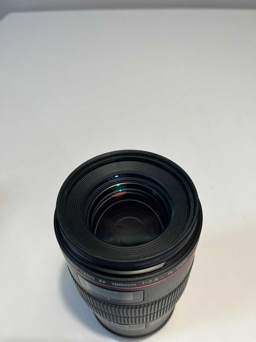 Obiektyw Canon EF 100 mm f/2.8 L IS USM Macro – stan dobry, komplet