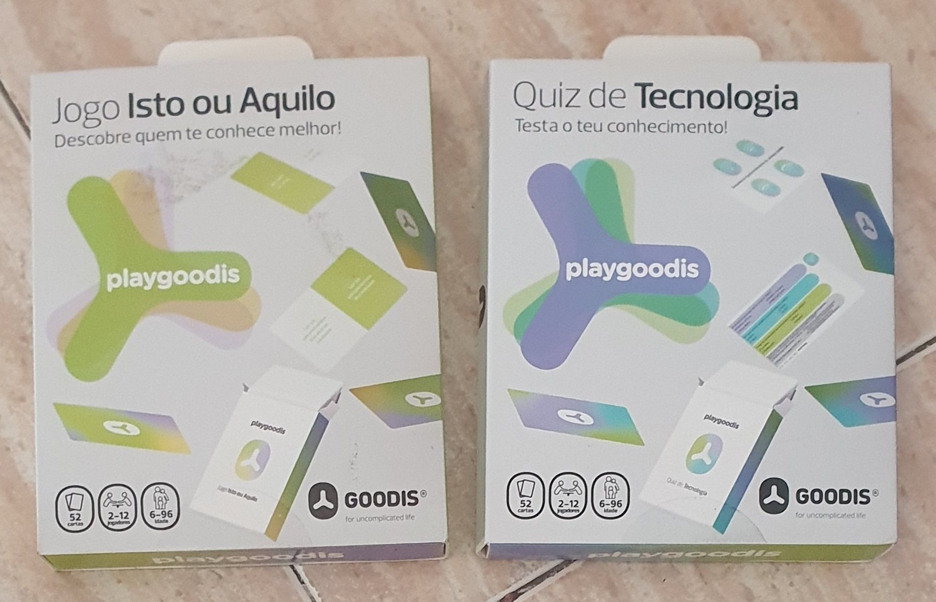 VENDO jogos novos PLAYGOODIS de Quizz