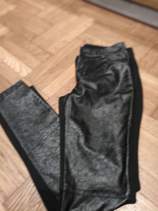 Spodnie skora naturalna owcza