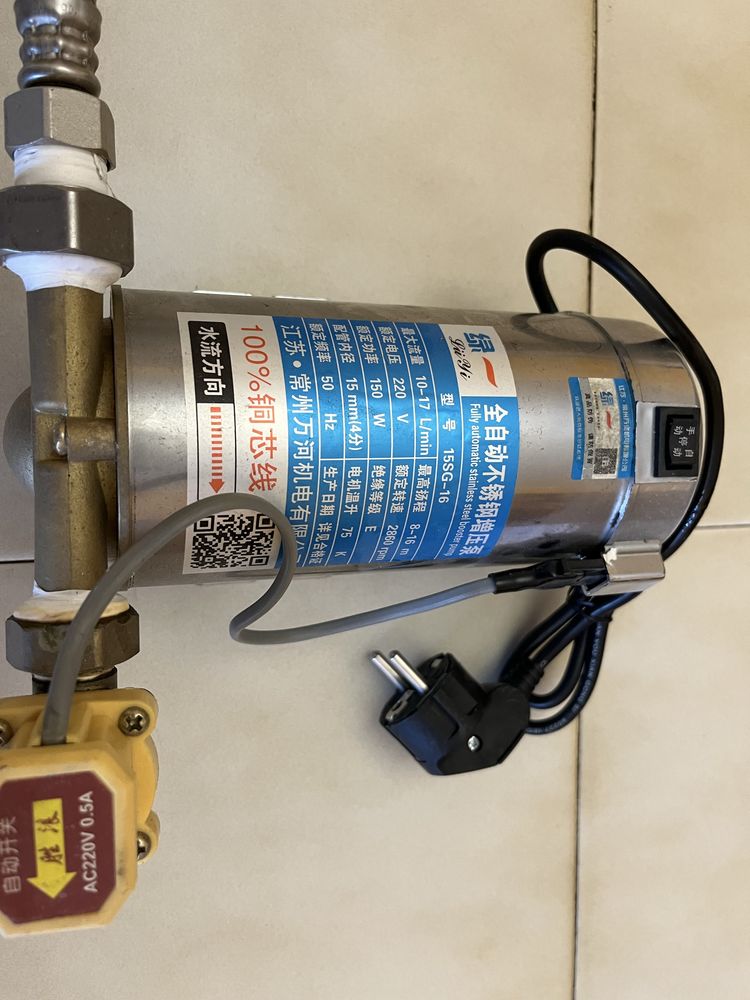 Bomba de pressão automática