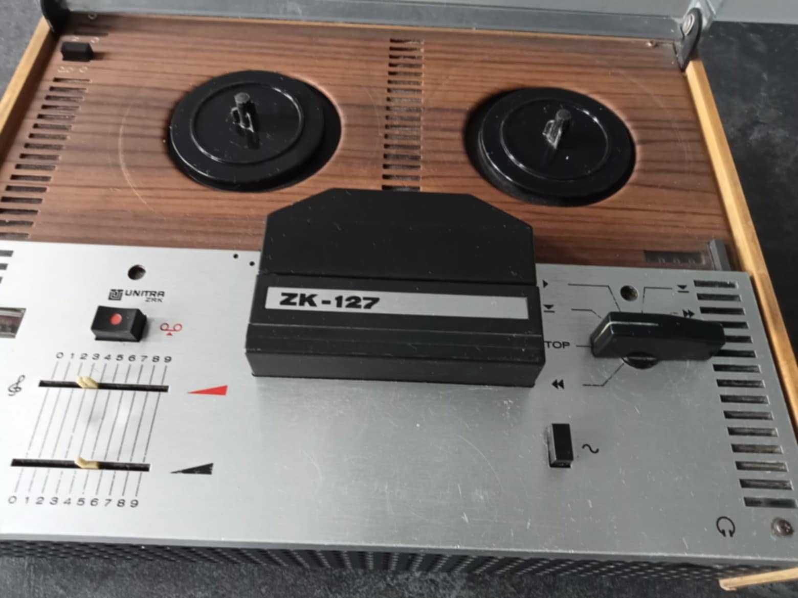 Magnetofon szpulowy Unitra zk-127