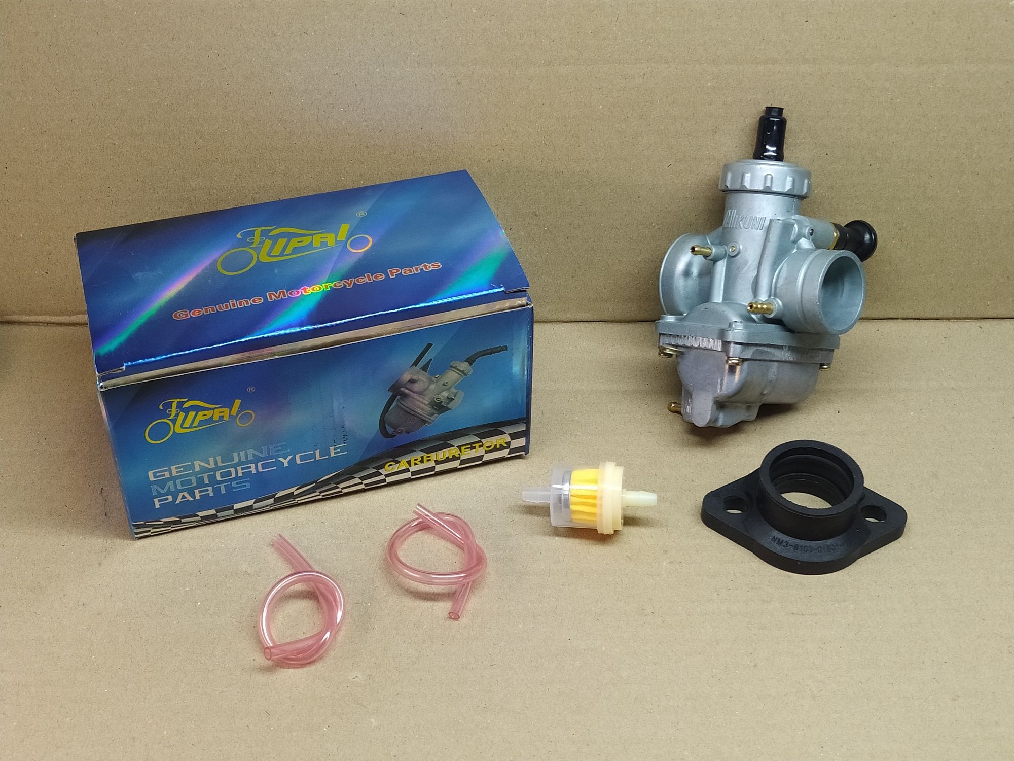 Карбюратор мото "MIKUNI" VM24 d28mm (power jet)