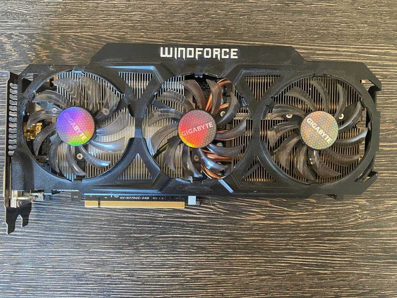 Продам видеокарту NVIDIA GeForce GTX 770 2GB (Gigabyte)