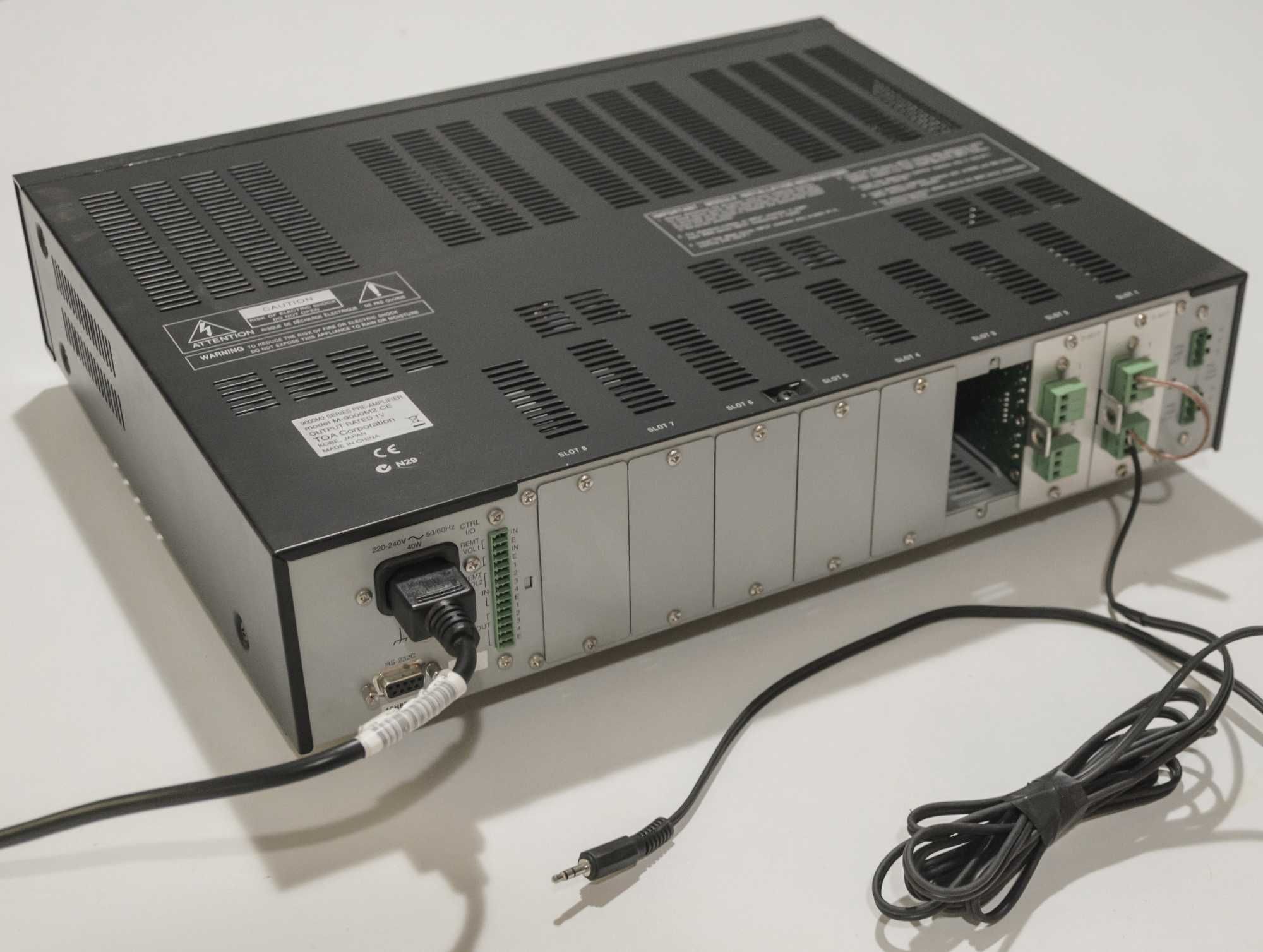 Mikser cyfrowy Modułowa matryca audio TOA M-9000M2 DSO