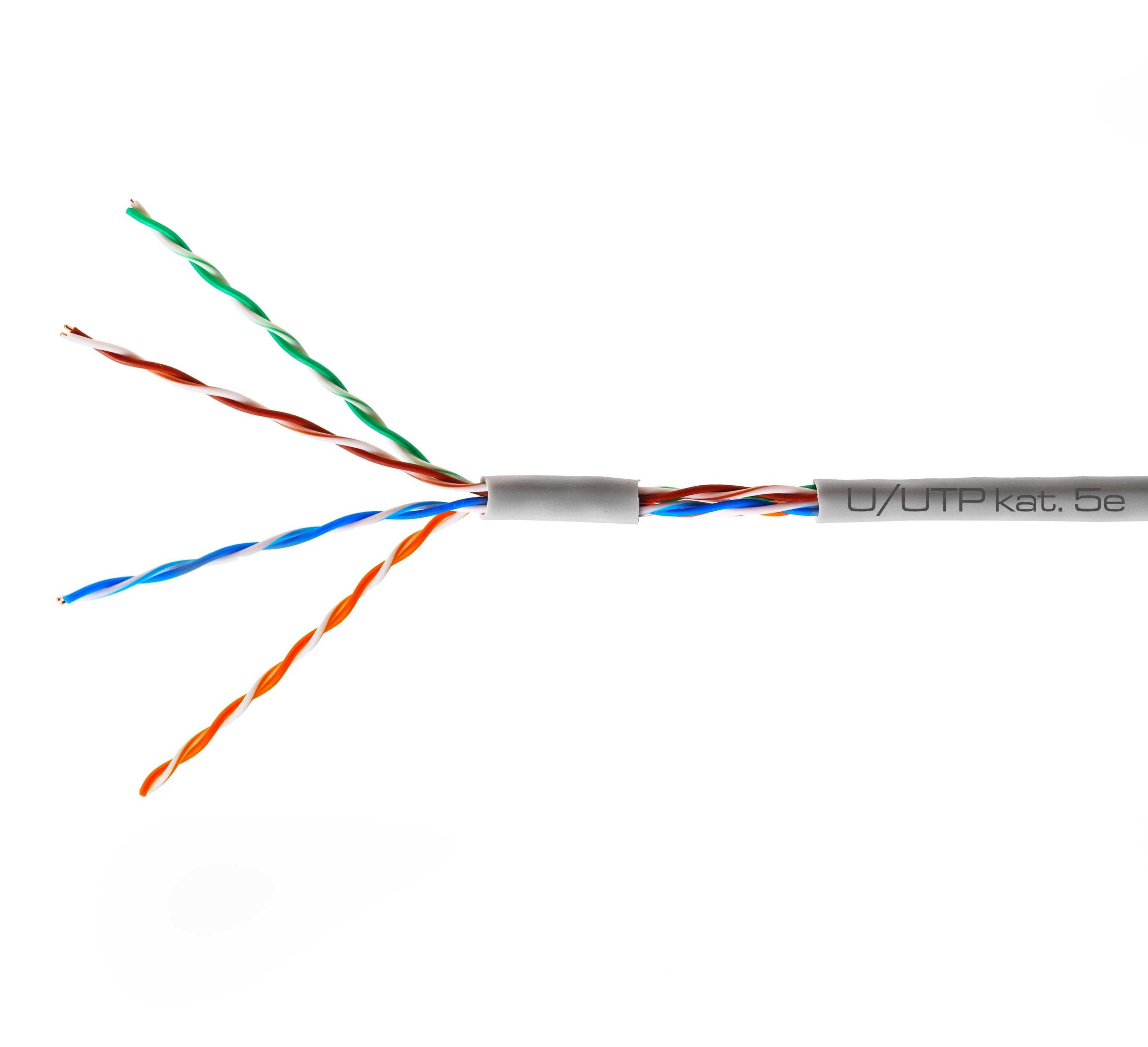 Kabel LAN skrętka Conotech UTP5e (305m) CU