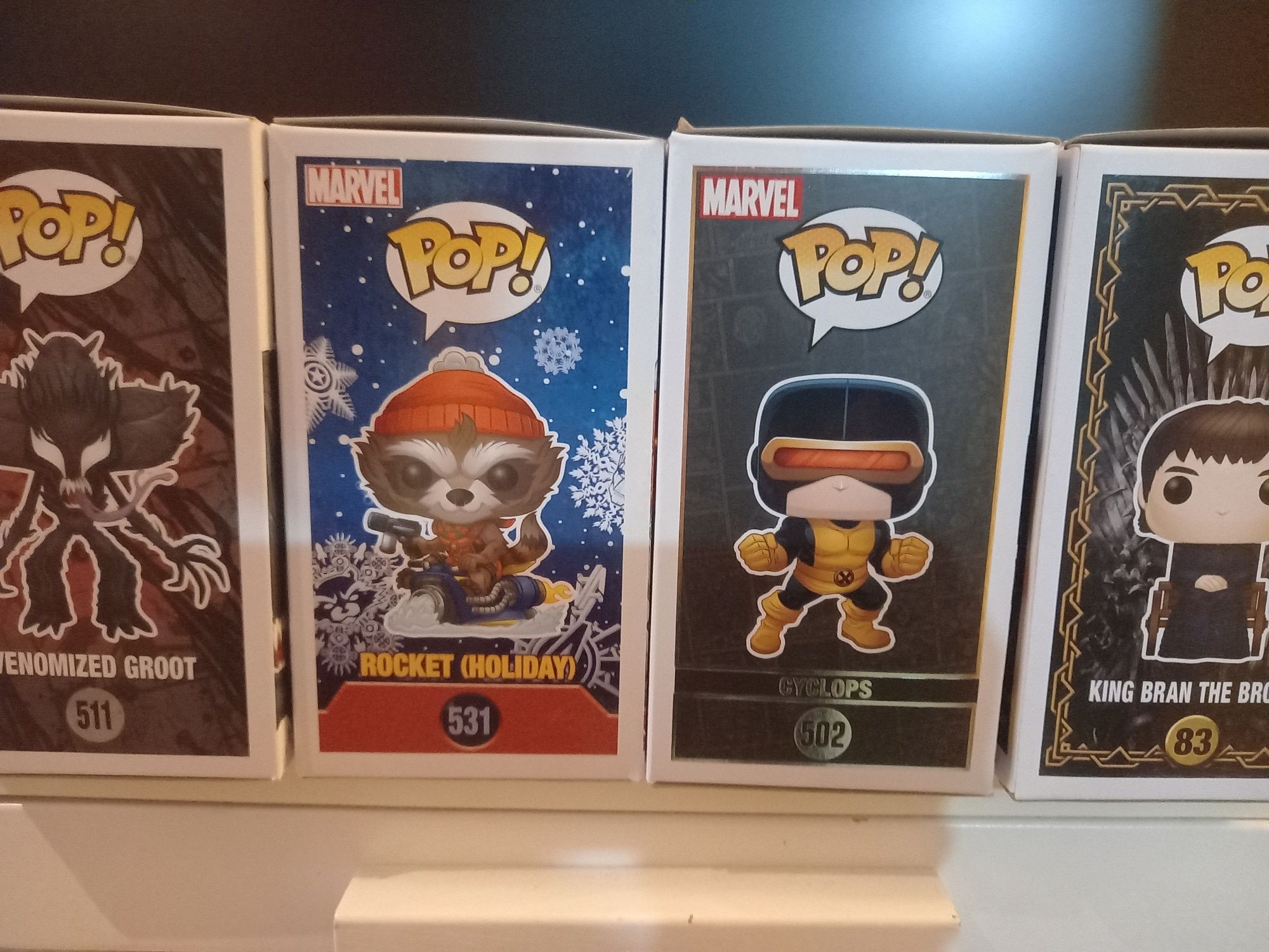 Pop funko Marvel e Game of thrones