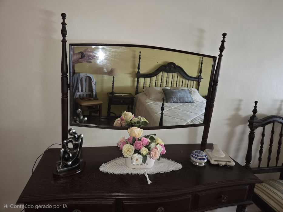 Móveis quarto madeira panga-panga