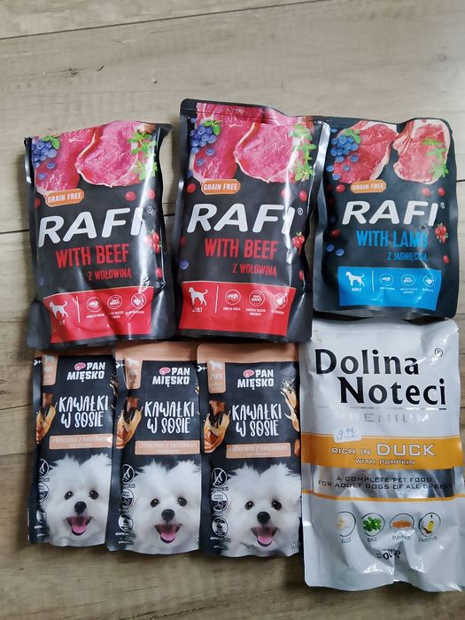 Karma dla psa Rafi dolina noteci