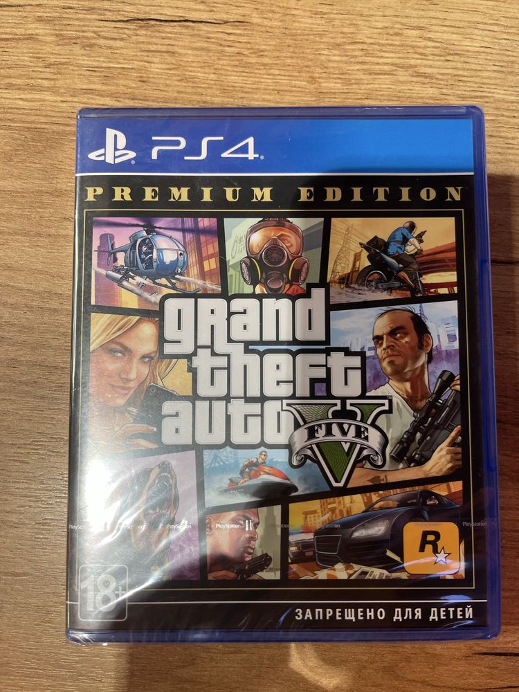 Гра консольна PS4 GTA Five Premium Edition