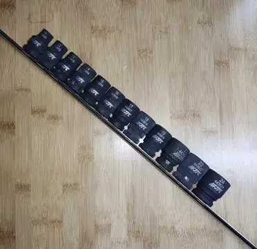 Набір головок ударних 1/2" 12граней 10-24мм (на планці) JTC