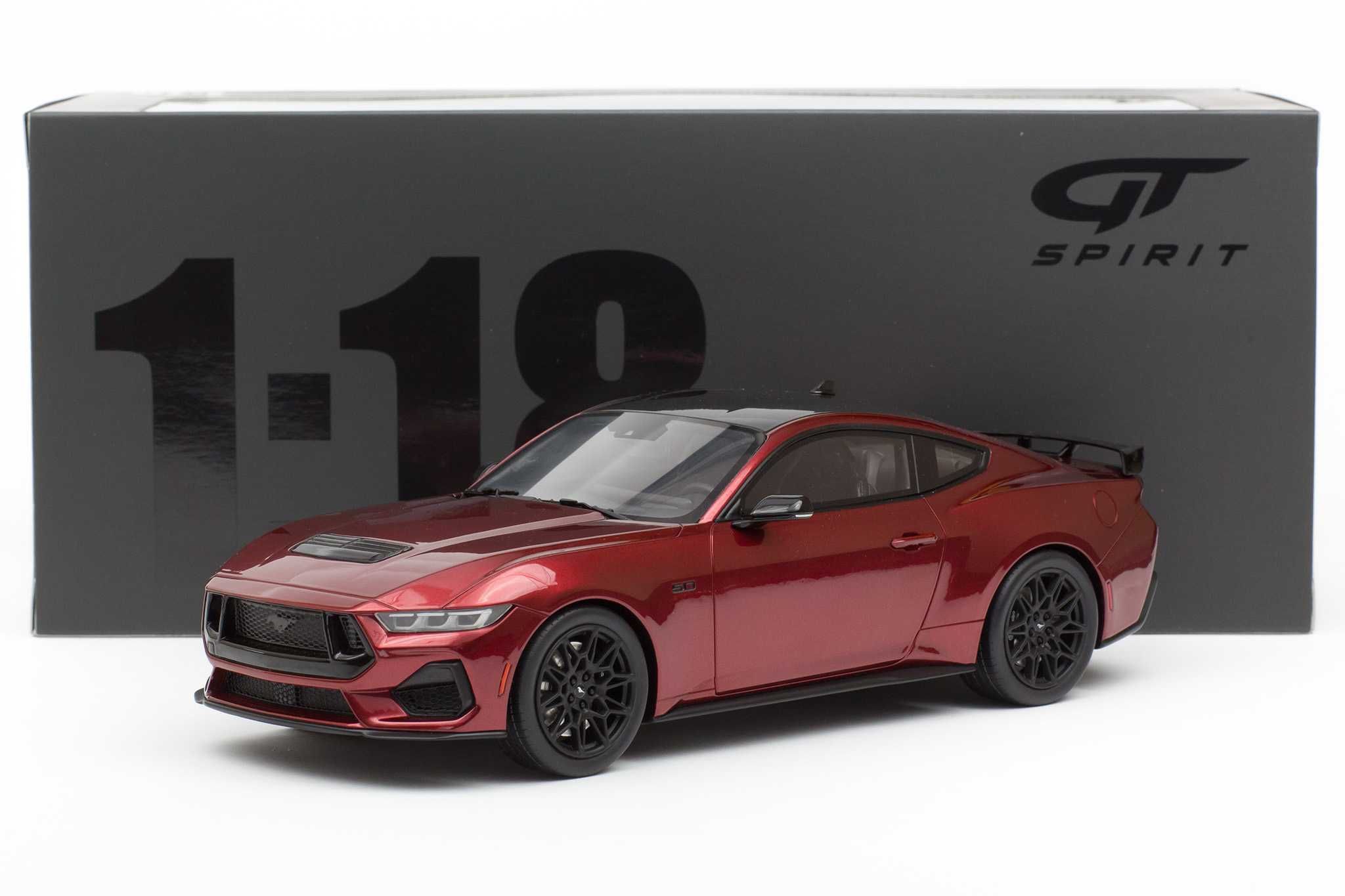 Ford Mustang GT Rapid Red GT Spirit 1:18