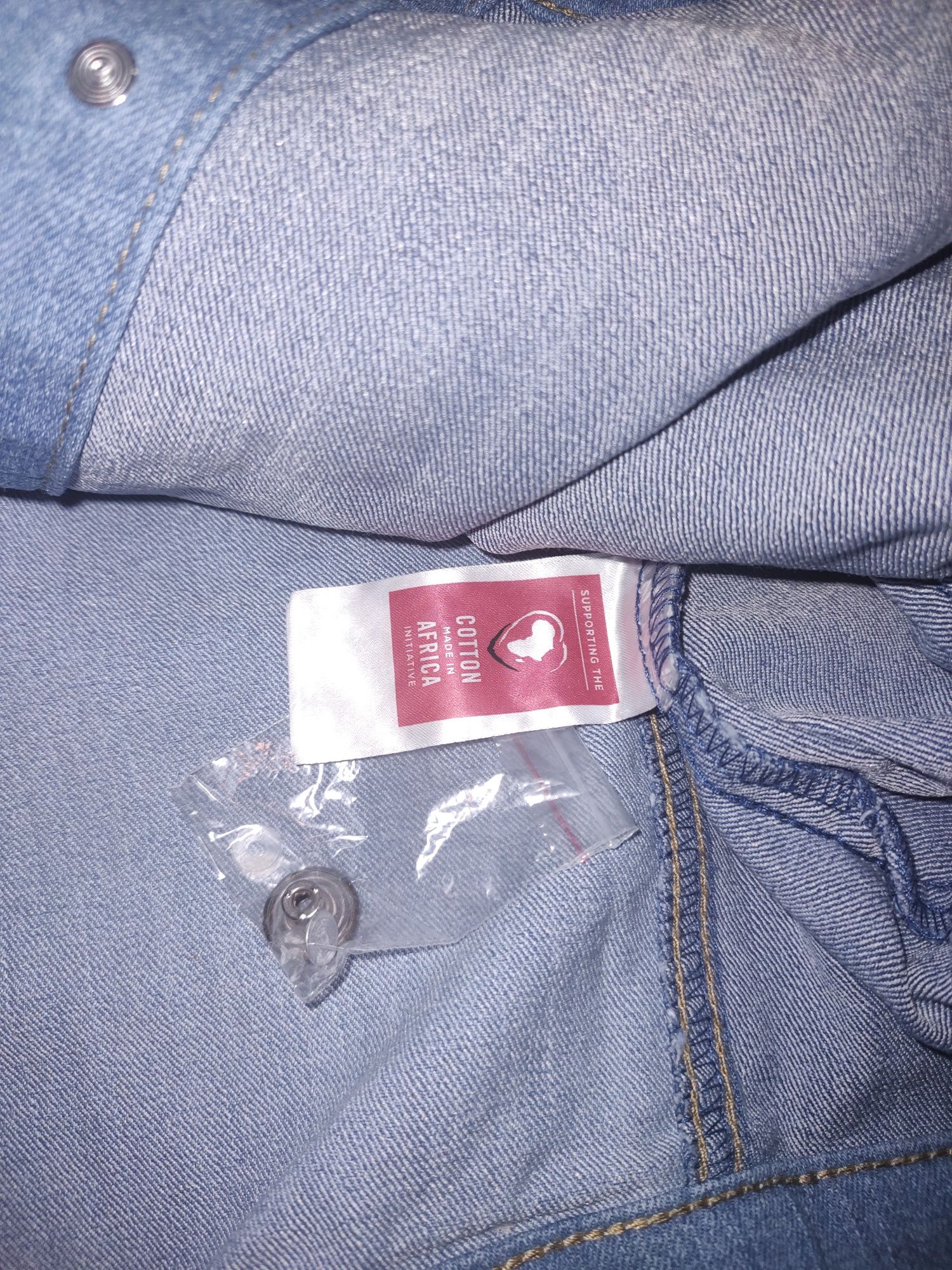 Katana jeansowa plus size