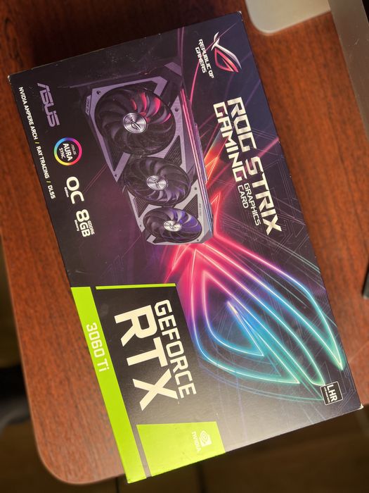 Видеокарта GEFORCE GTX 3060ti gaming 8 gb