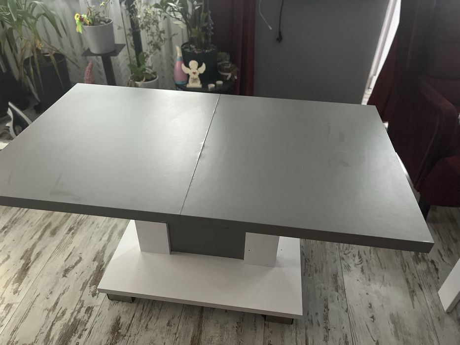 Sprzedam Ławostół-ława rozkladana bialo /szara