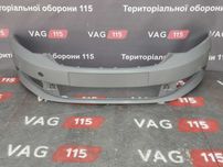 Бампер передний на Skoda Fabia NJ 2015-.. OE