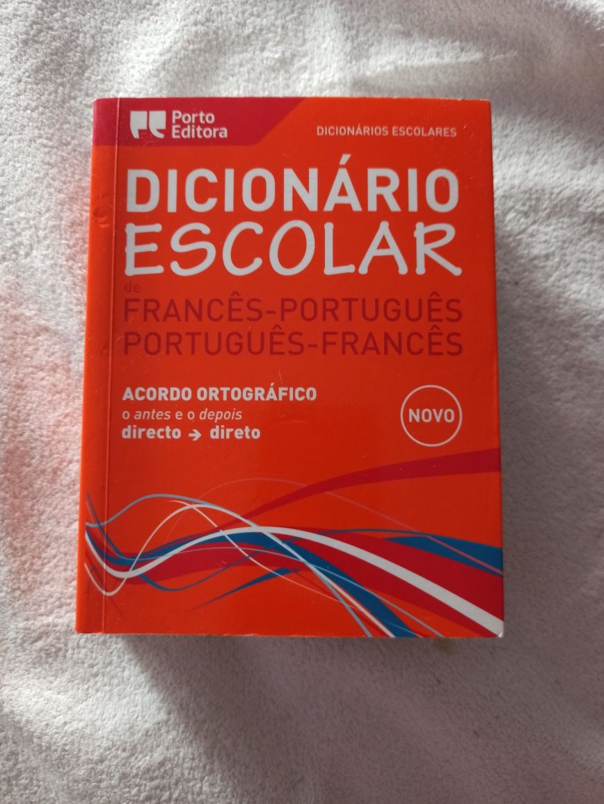 Dicionário Escolar Francês-Português Porto Editora