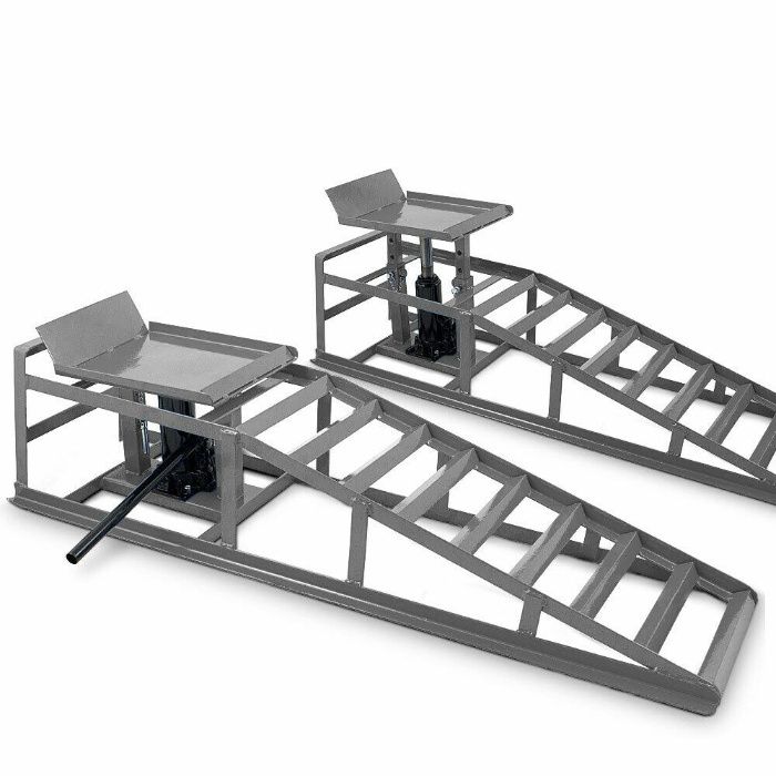 Rampy Najazdy z Podnośnikiem Hydraulicznym 2szt max4 tony