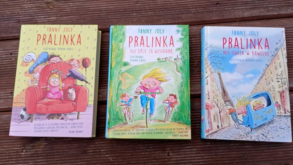 3 książki Fanny Joly: Pralinka
