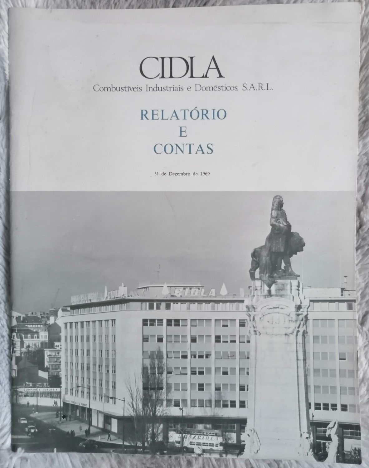 Brochura da CIDLA - Combustíveis Industriais e Domésticos SARL 1969