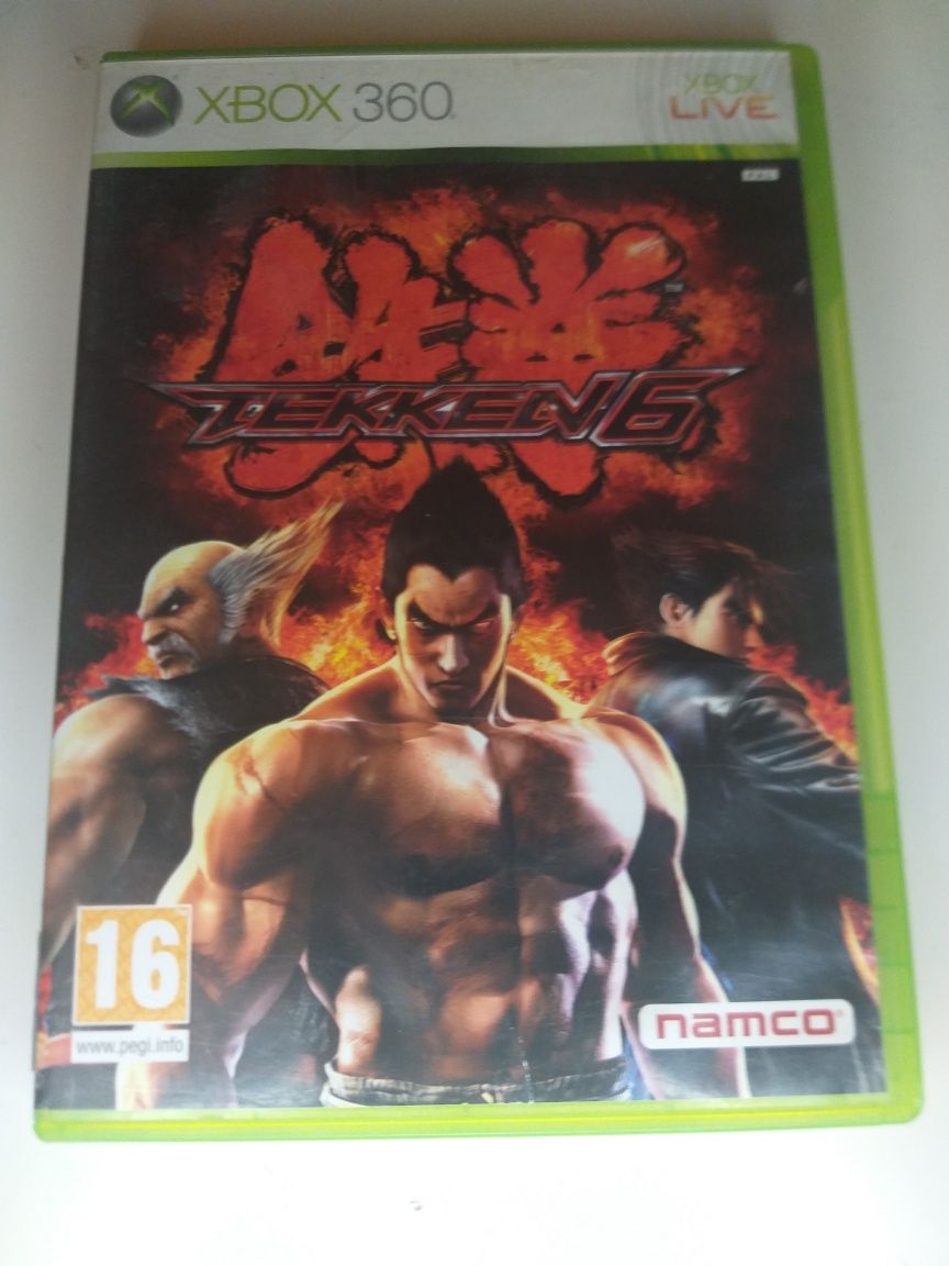 Gra Tekken 6 Xbox 360 bijatyka tekken pudełkowa ENG płyta x360 na kons