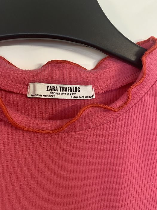 Zara koszulka różowa