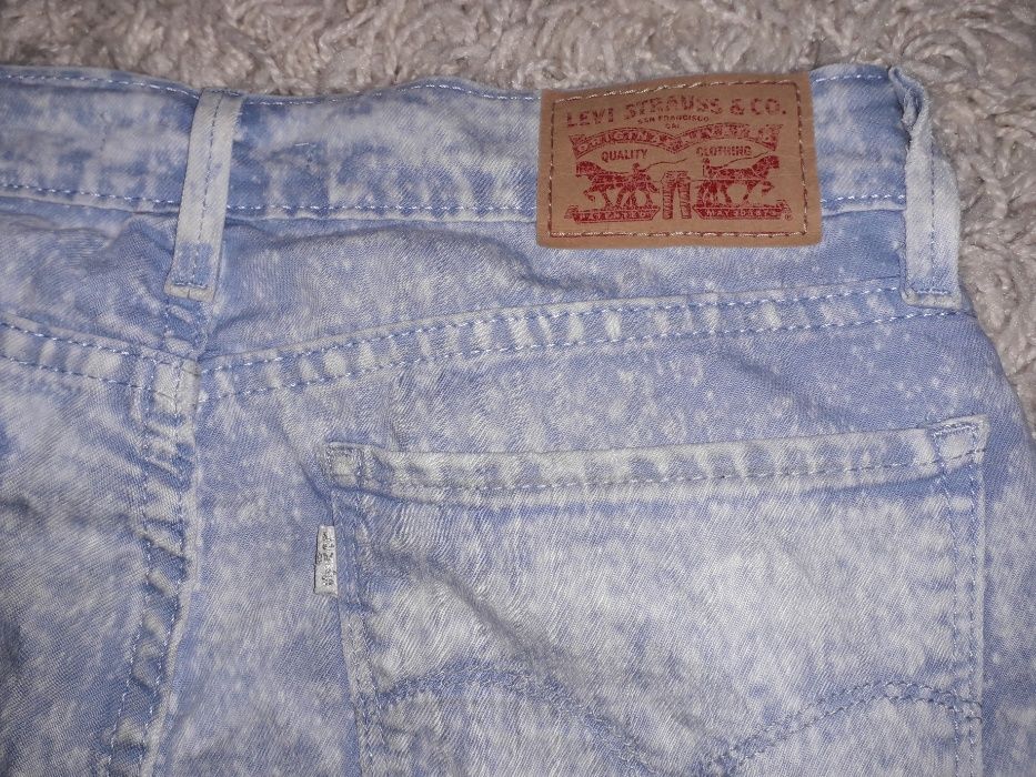 Jeansy Levi's marmurki roz.27