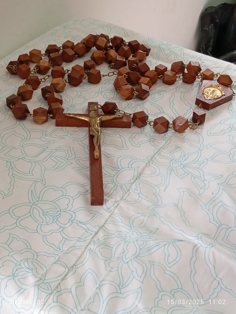 Terço  grande novo decorativo