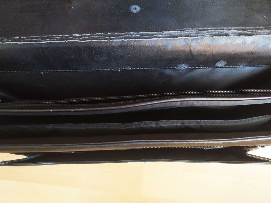 Torba czarna męska zamykana