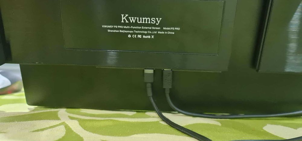 Monitor triplo secundário para portátil 1920x1080 60hz