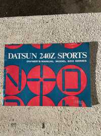 Manual utilizador Datsun 240Z