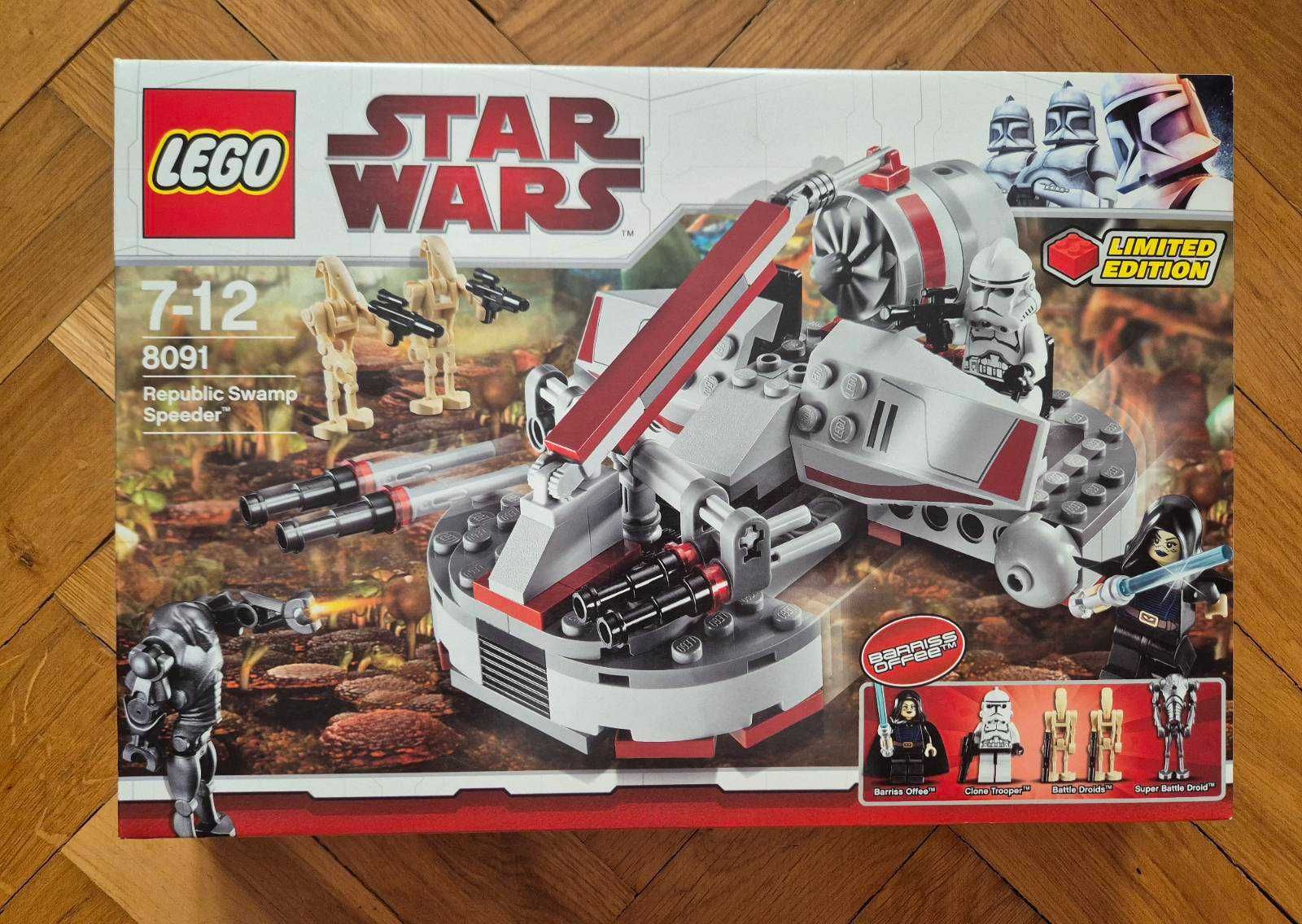 LEGO 8091 Star Wars - Republic Swamp Speeder