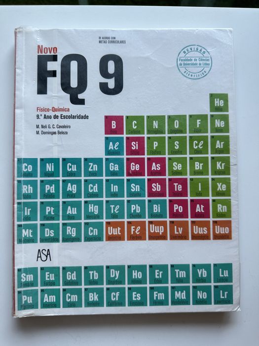 Novo FQ - Fisico-Quimica - 9º Ano - Manual + ca