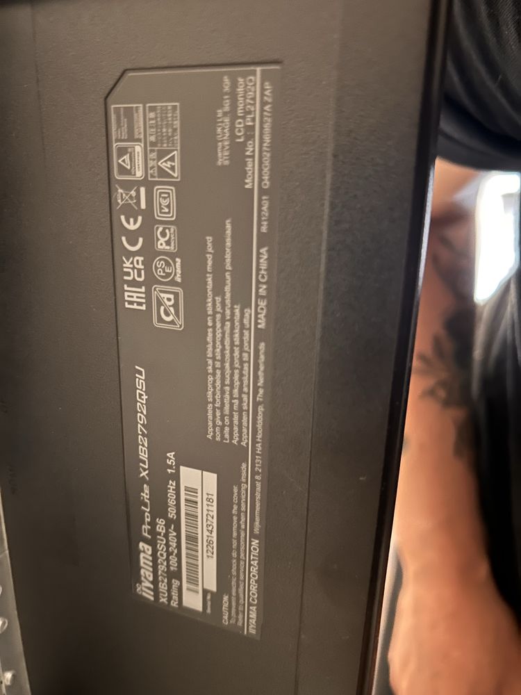 Monitor iiyama 27 cali