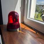 Kogut lampa Milicja MO 12V