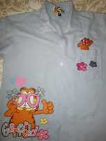 Garfield odie piżama koszula spodnie