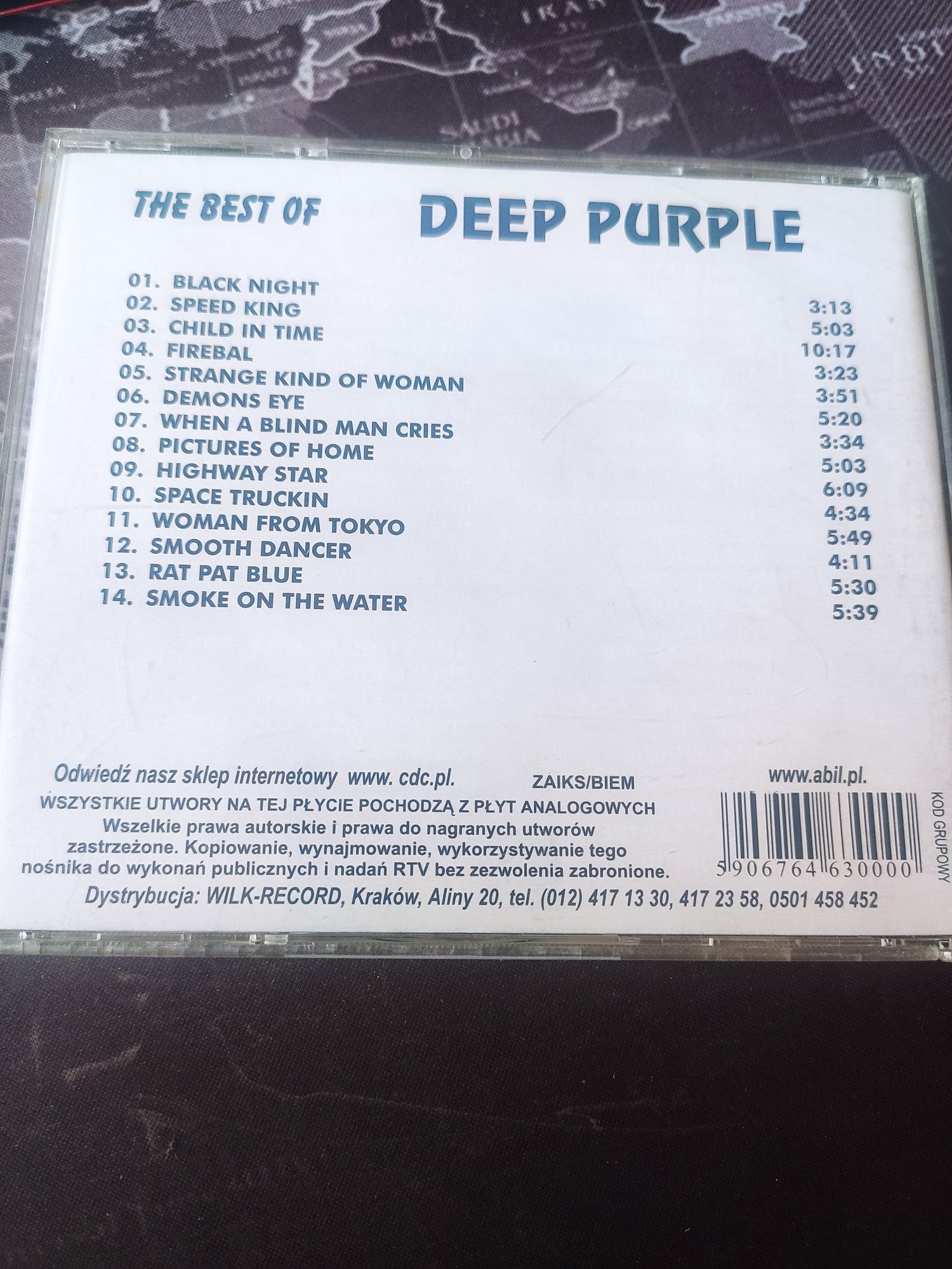 Deep Purple the best giganty rocka CD