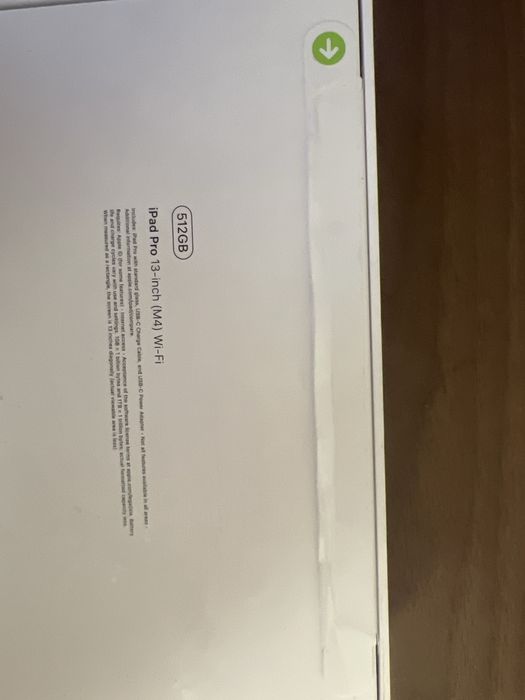 iPad Pro 13” m4  WIFI 512 gb (2024) новий, запломбований