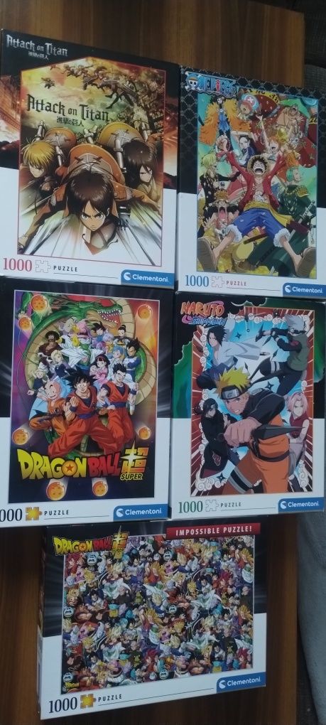 Puzzle Dragonball i inne